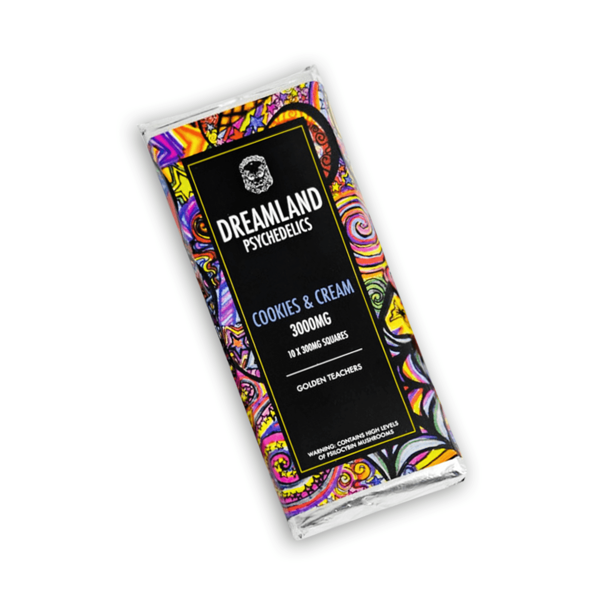 Dreamland-Psychedelics-Mushroom-Chocolates.png Dreamland Psychedelics 3000mg